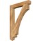 Ekena Millwork Imperial Arts & Crafts Rough Sawn Bracket, Western Red Cedar, 4"W x 30"D x 42"H BKT04X30X42IMP03RWR - alternate 1